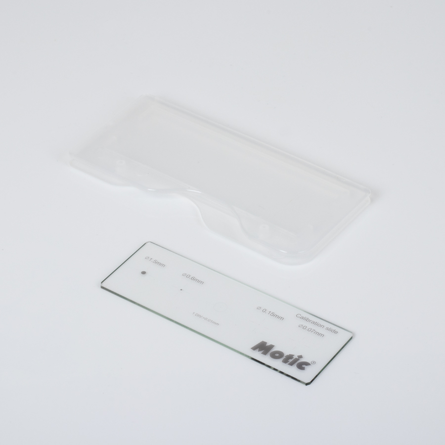 MOTIC images顯微鏡軟件校準(zhǔn)載玻片