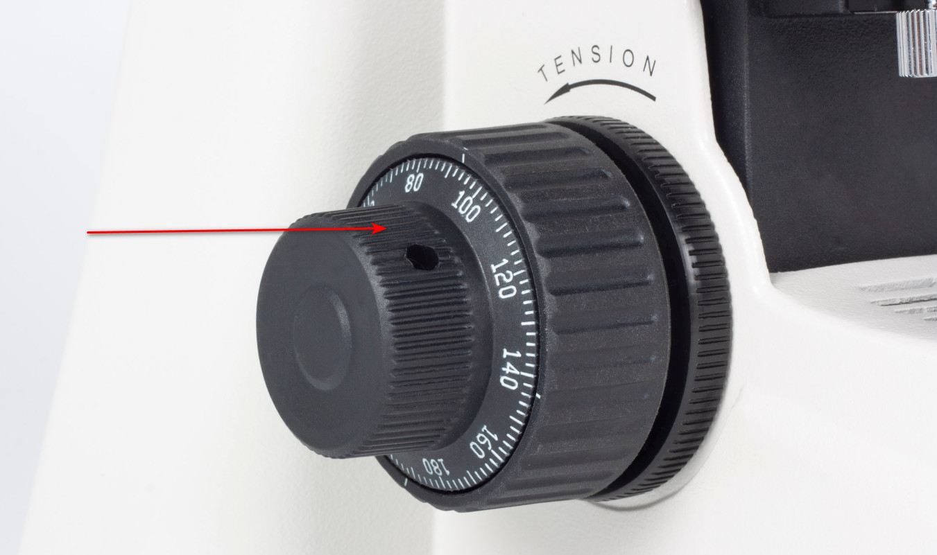 MOTIC BA210顯微鏡細(xì)調(diào)焦旋鈕