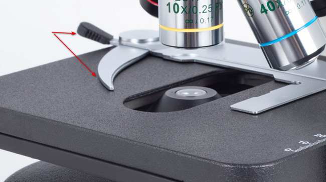 MOTIC BA310生物顯微鏡構(gòu)造之玻片夾