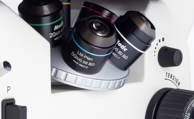 motic ae2000met倒置金相顯微鏡平場消色差物鏡