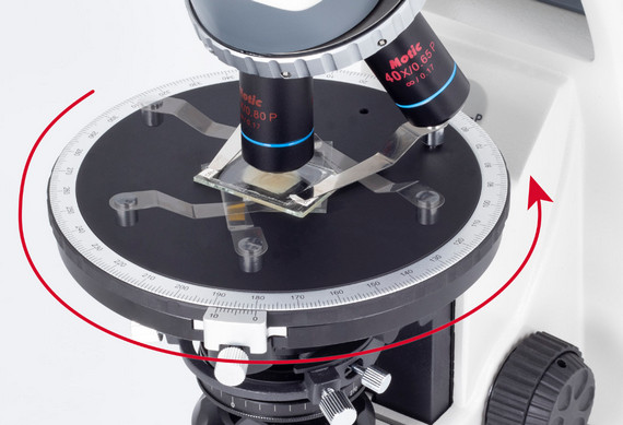 偏光顯微鏡觀察巖石切片