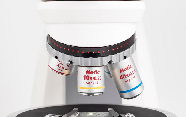 motic 顯微鏡物鏡EC uc apo英文符號(hào)意義詳解